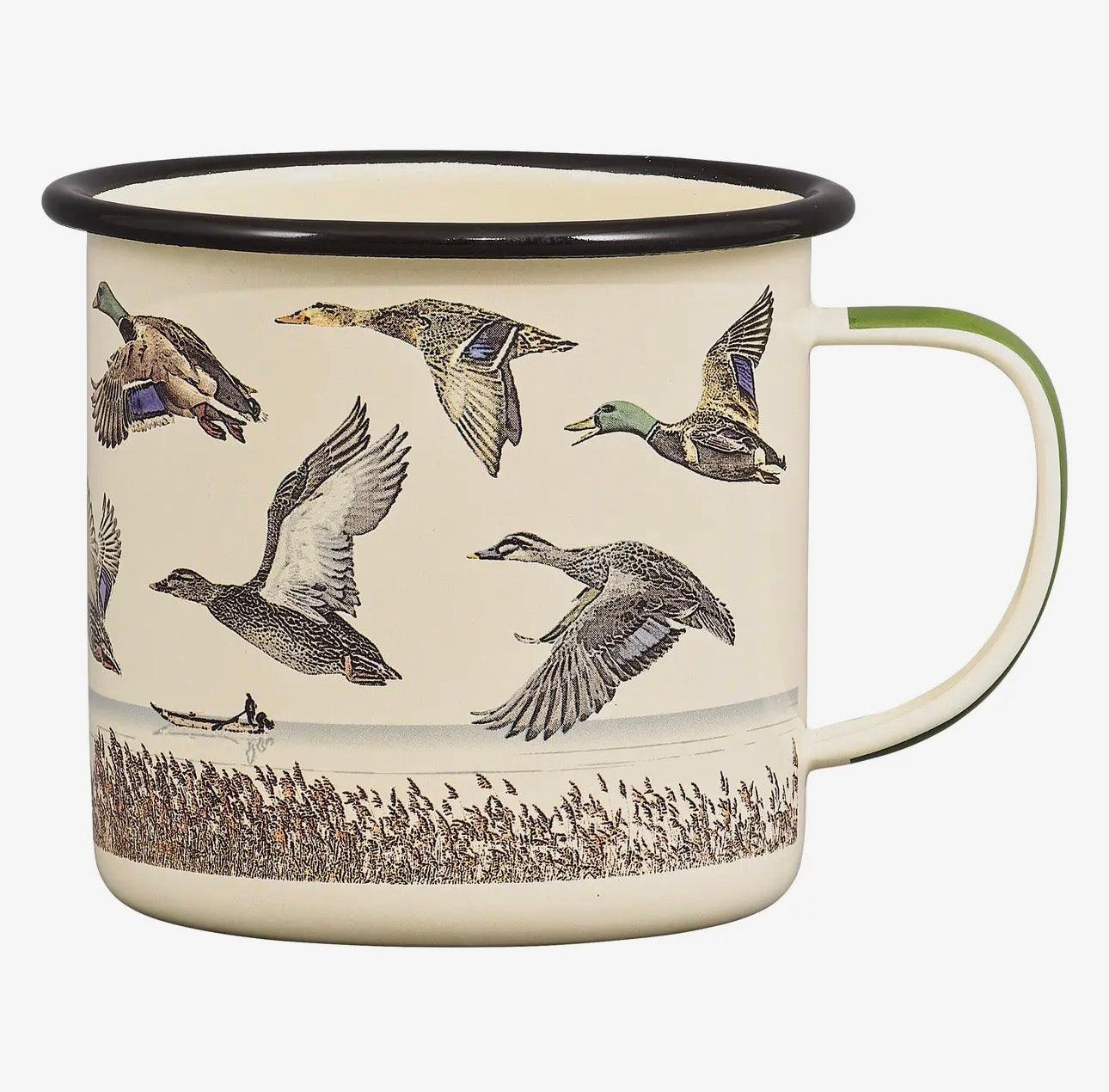Gentlemen’s Hardware Enamel Mug - Lake & Ducks