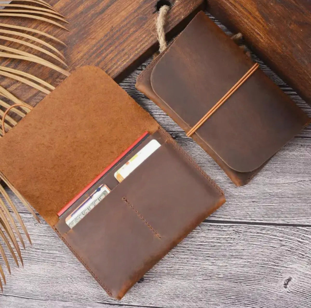 Genuine Leather Passport Cover
