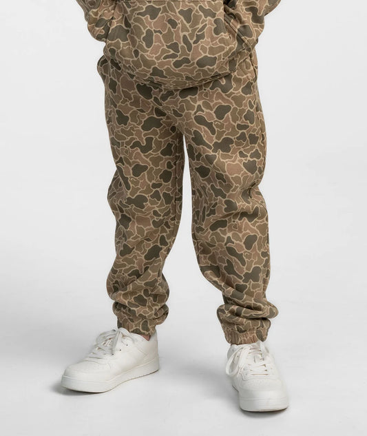 Youth Campfire Sweatpants - Deer Camo