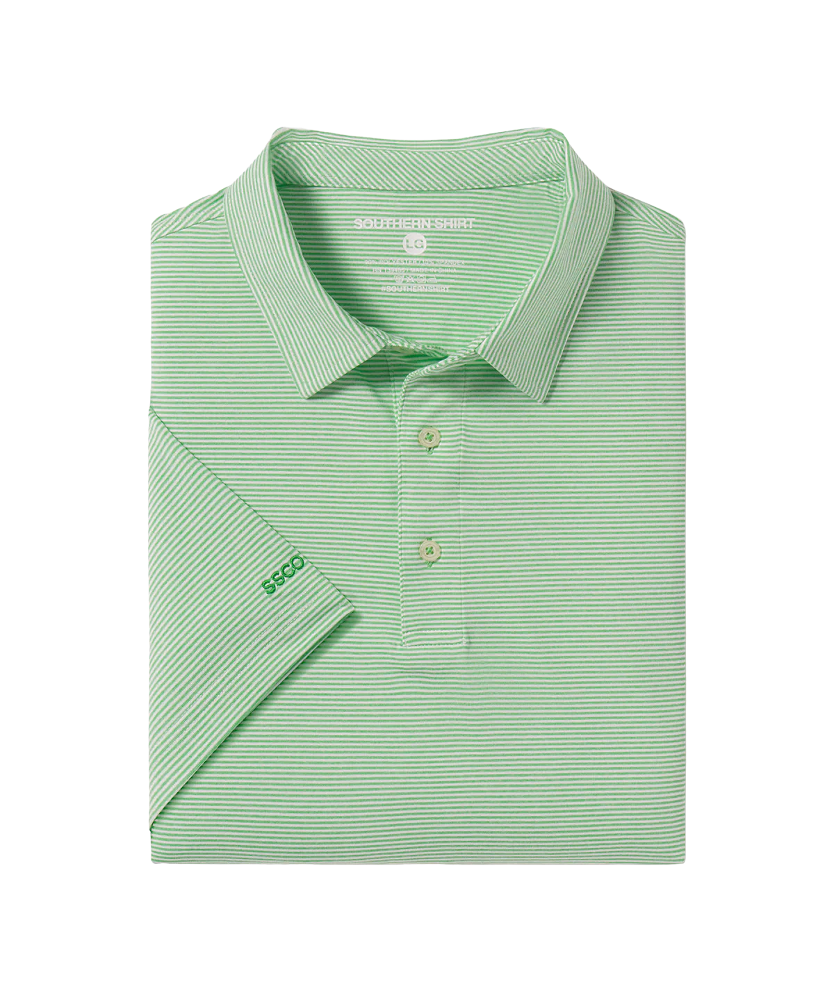 Madison Stripe Polo - Fairway