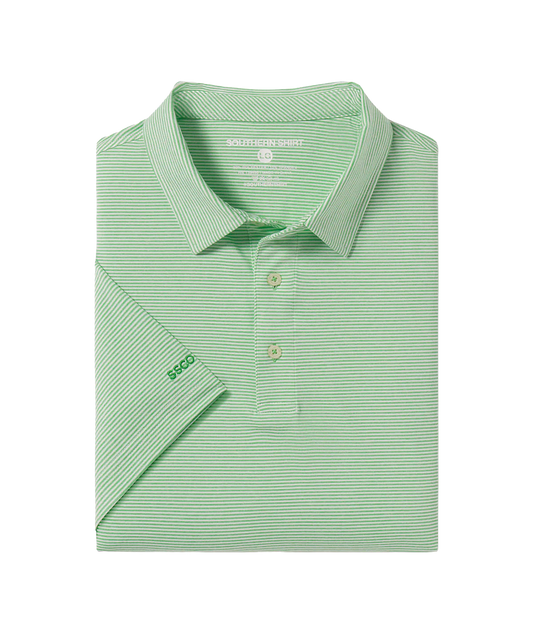 Madison Stripe Polo - Fairway
