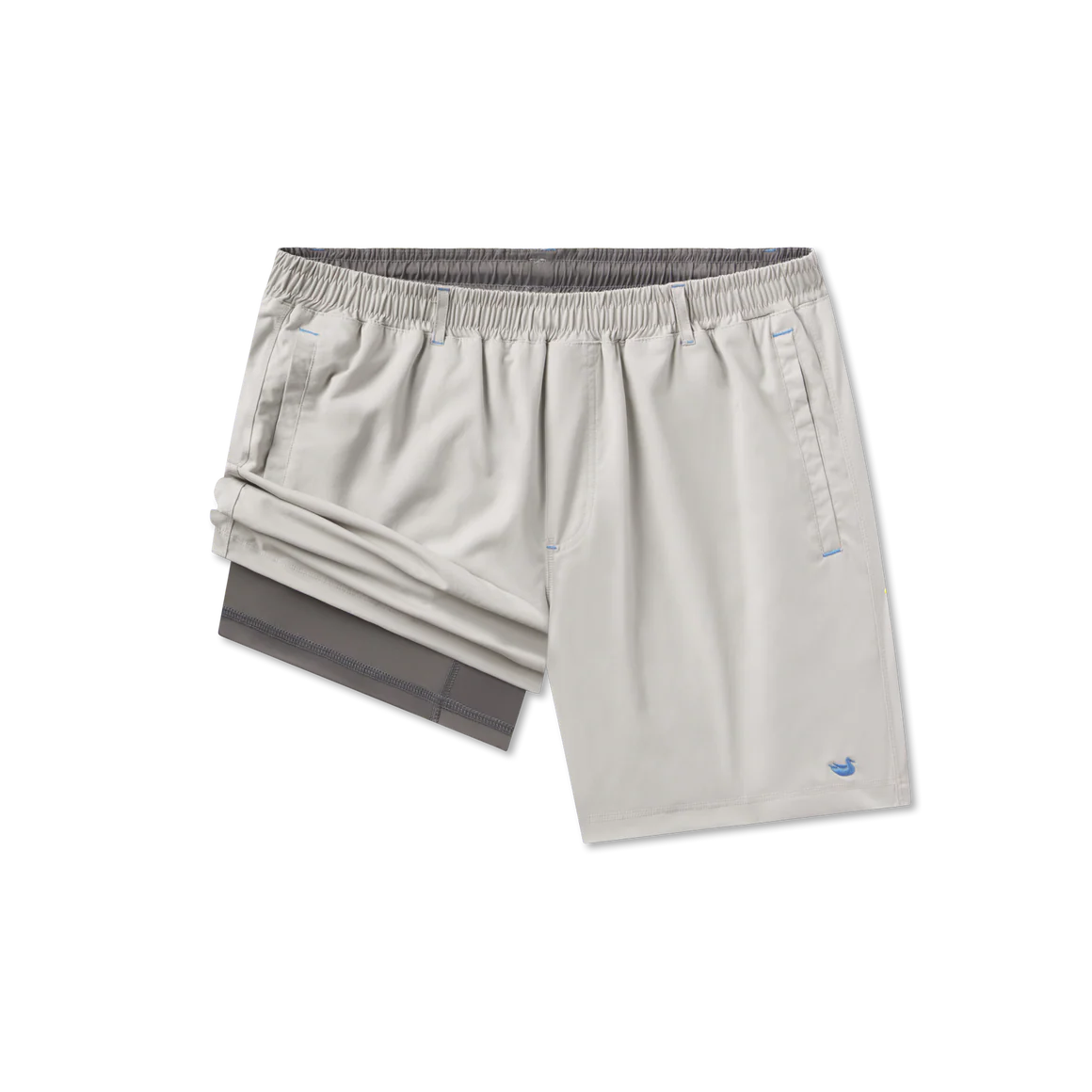Billfish Performance Short - Light Gray