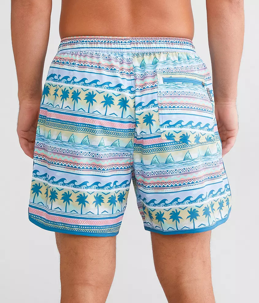 Burlebo Swim Trunks - Palms & Fins