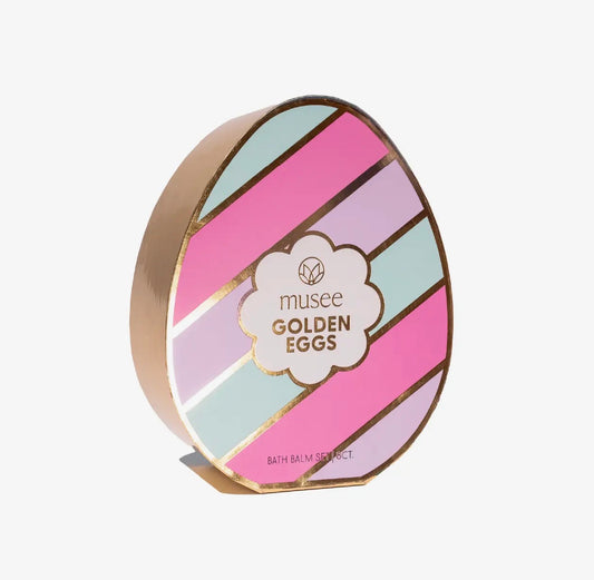 Golden Egg Three Bath Balm Set