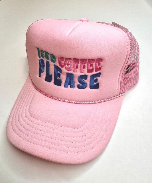 Ladies Trucker Hat - Coffee