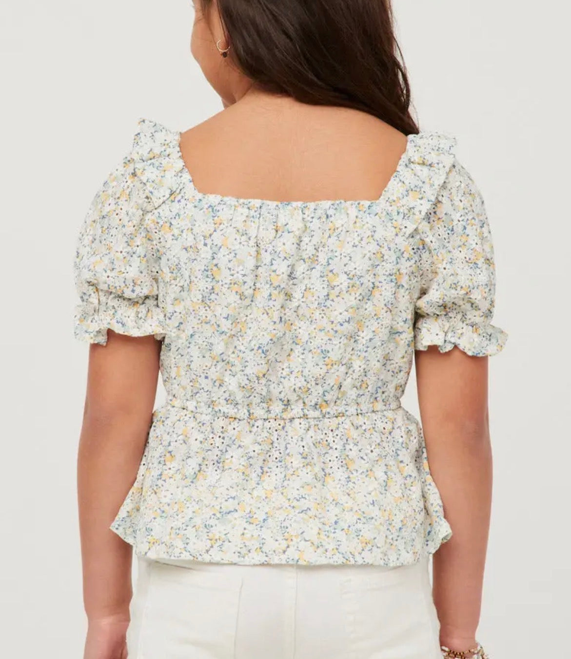 Girls: Spring Garden Top