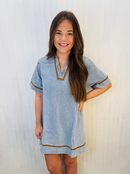 New Season Denim Dress