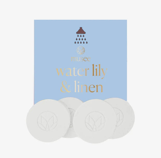 Water Lily & Linen Shower Steamers