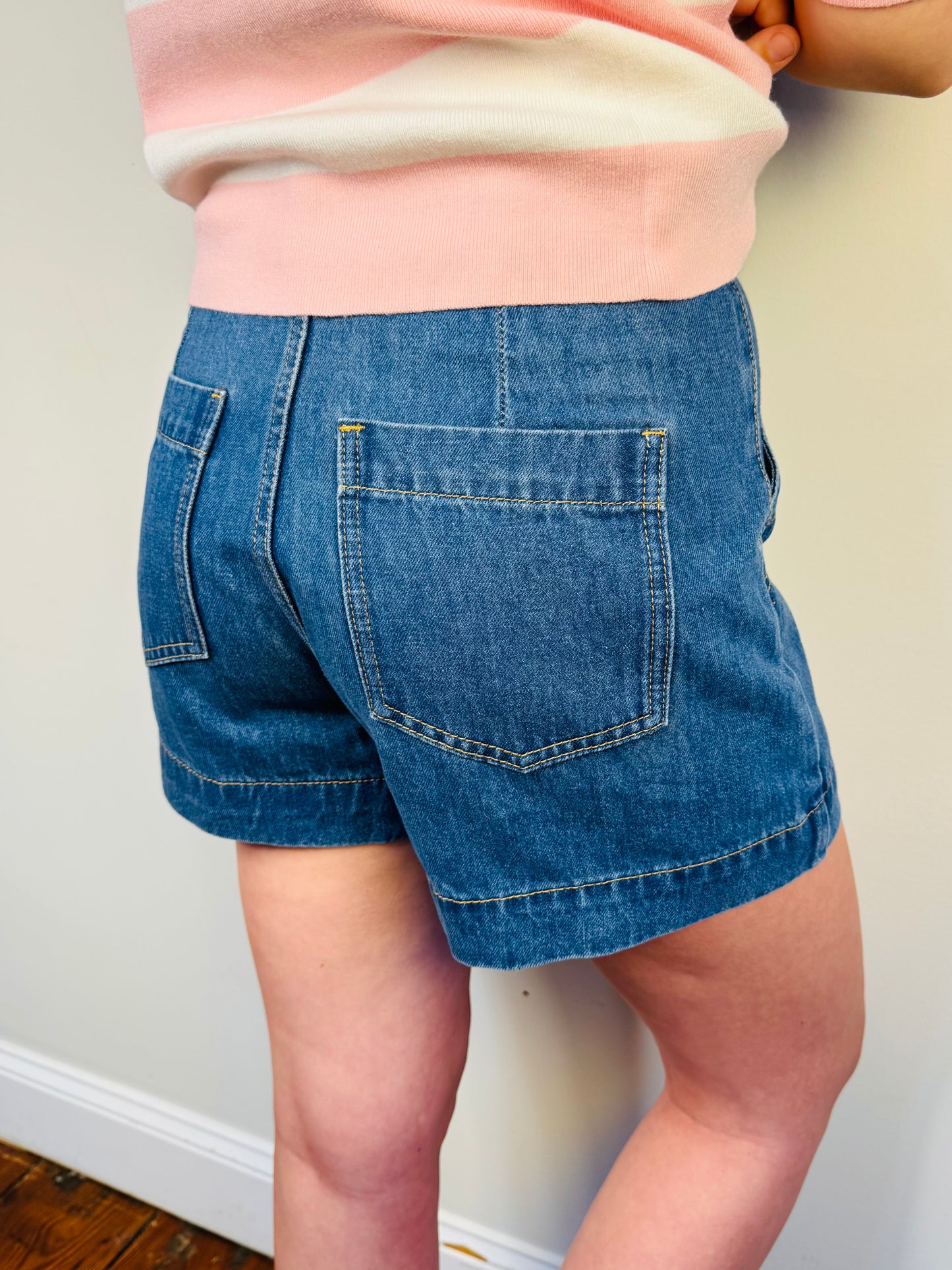 Laid Back Denim Shorts