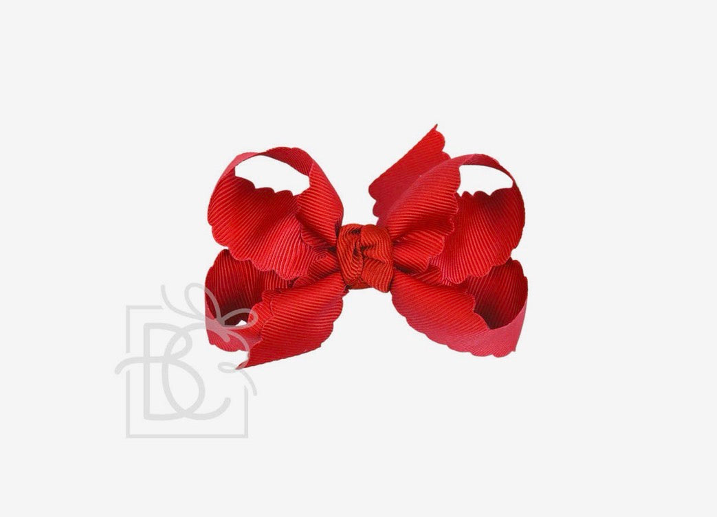 Scalloped Edge Bow