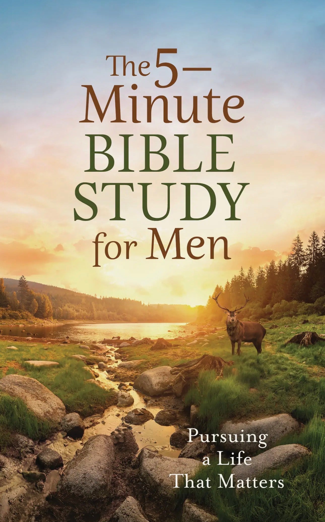 The 5-Minute Bible Study For Men:
Pursuing A Life That Matters