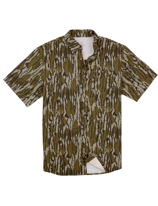 Short Sleeve Button Up - Mossy Oak