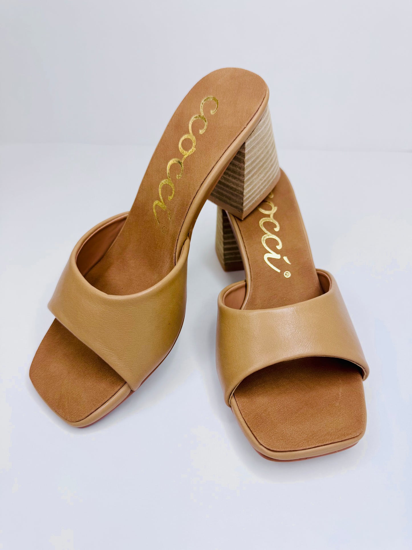 Fergie Block Heel Sandals