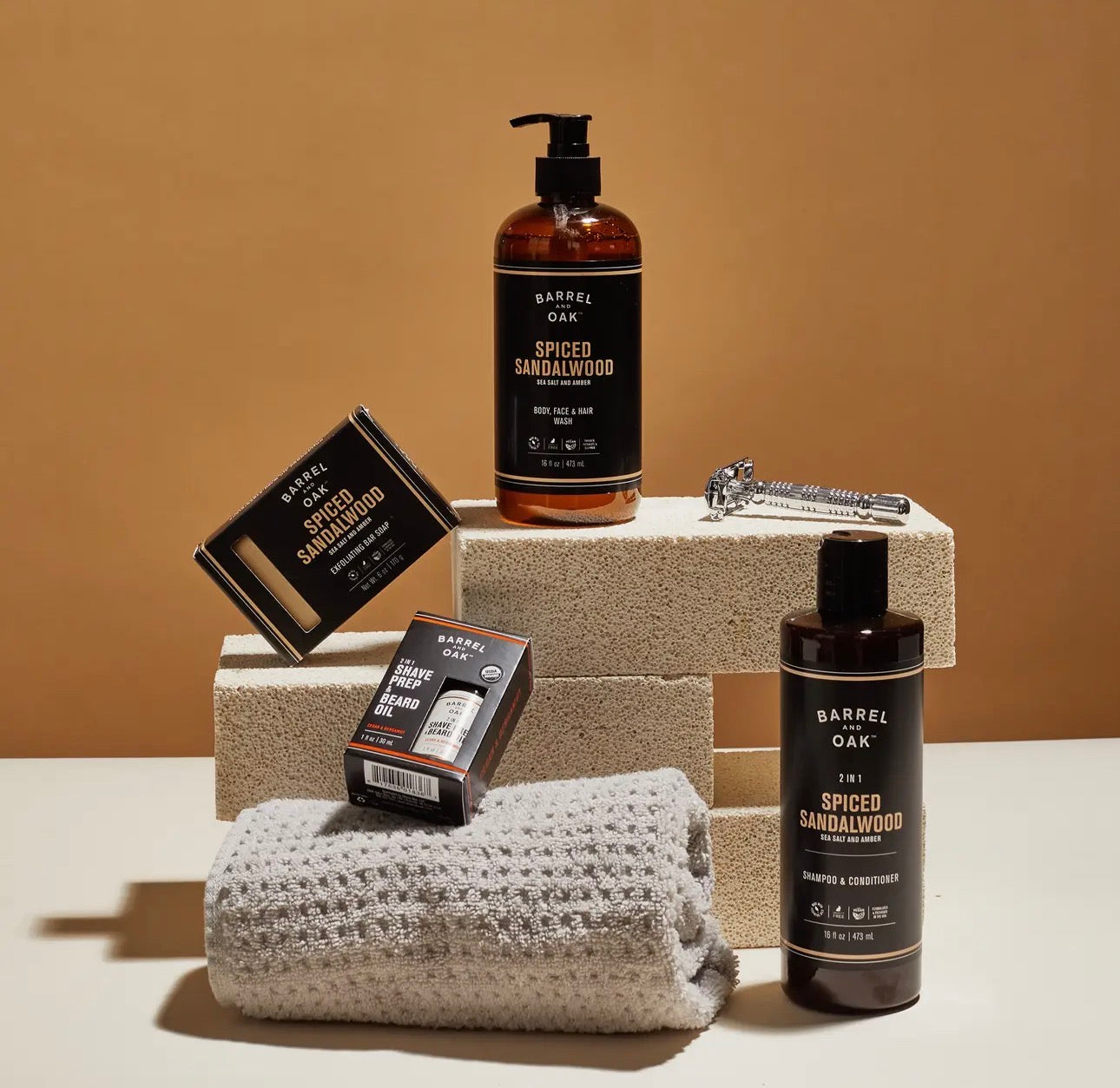 2-in-1 Shampoo and Conditioner - Spiced Sandalwood