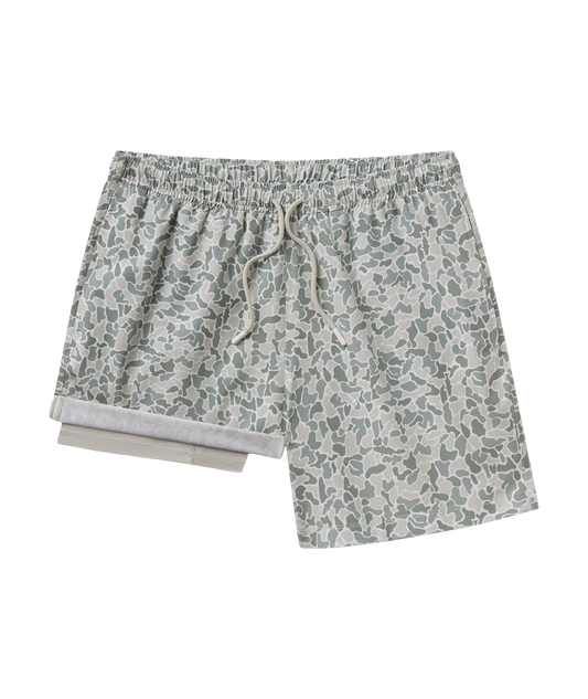 Hooked On Camo Swim Shorts