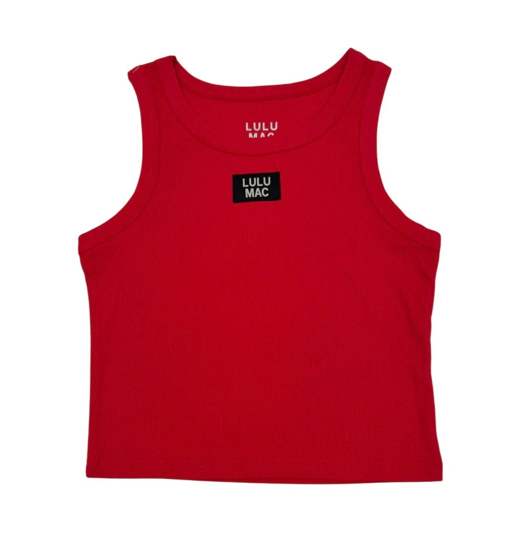 Red Lulu Mac Youth Tank