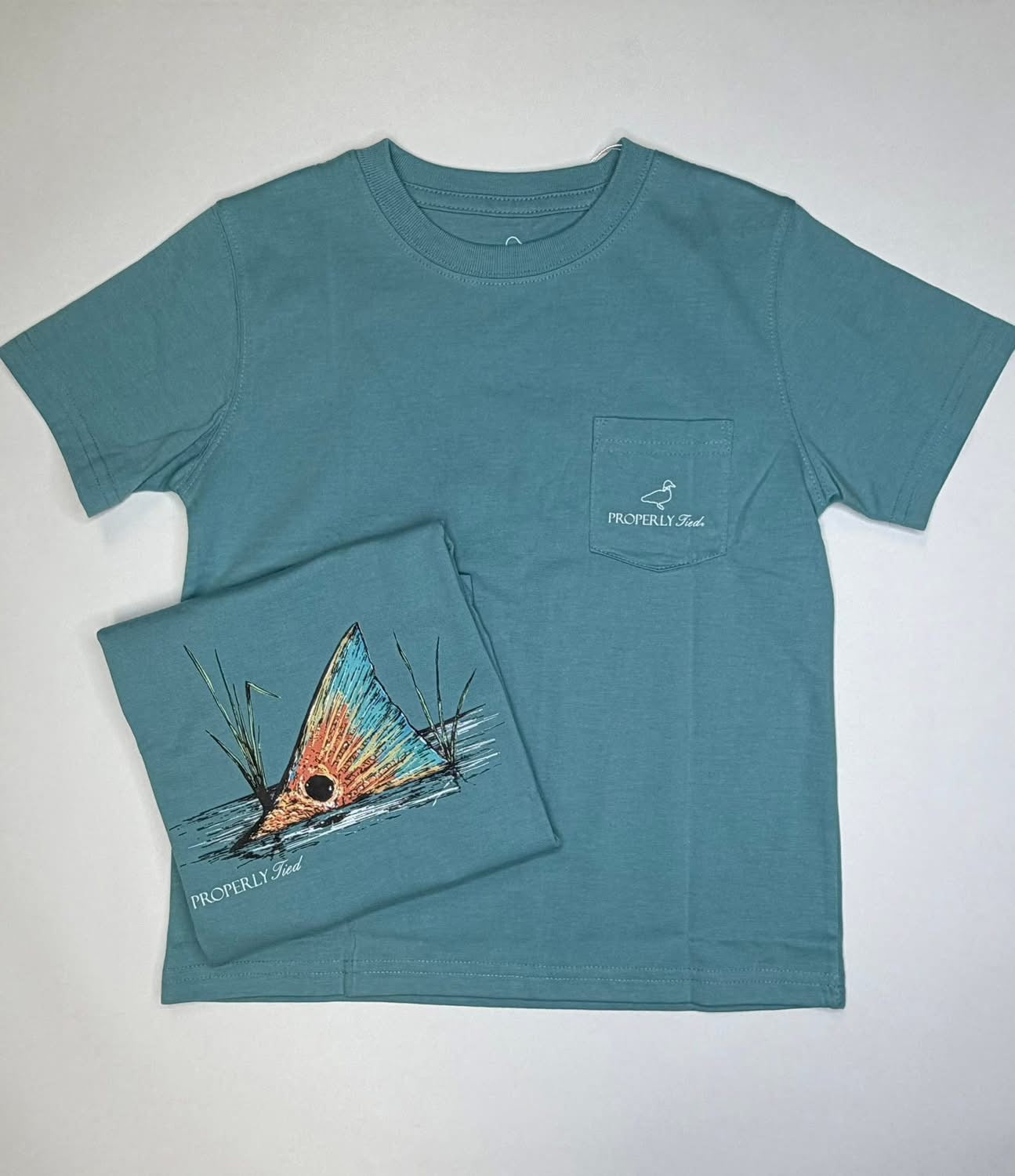 Youth SS Tee - Redfish Tail