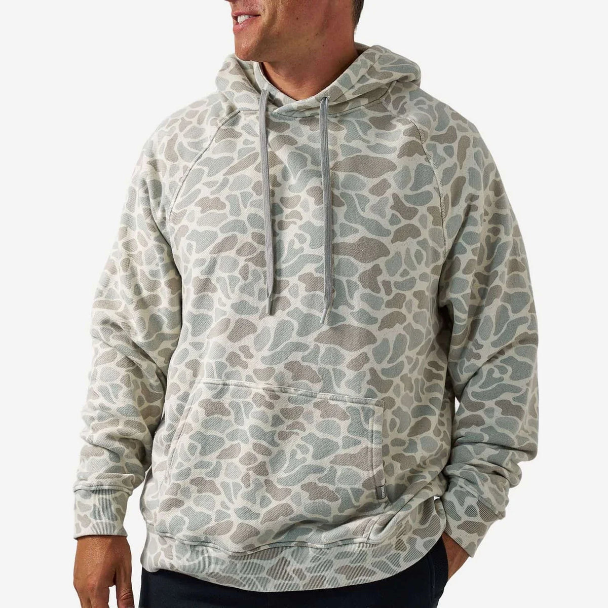 Vintage Washed Hoodie - Classic Camo