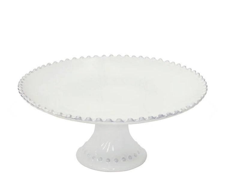 Footed Plate Pearl