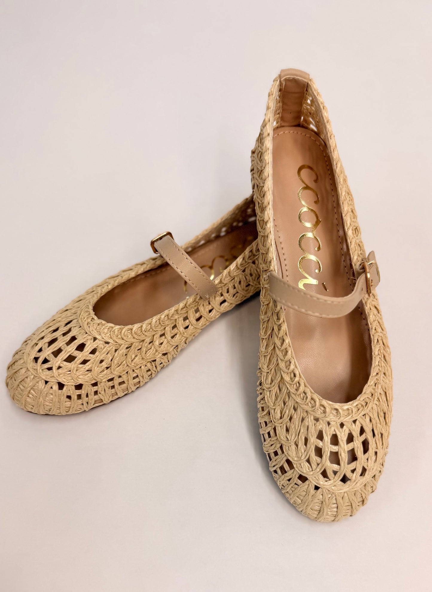 Susan Woven Mary Jane Sandals