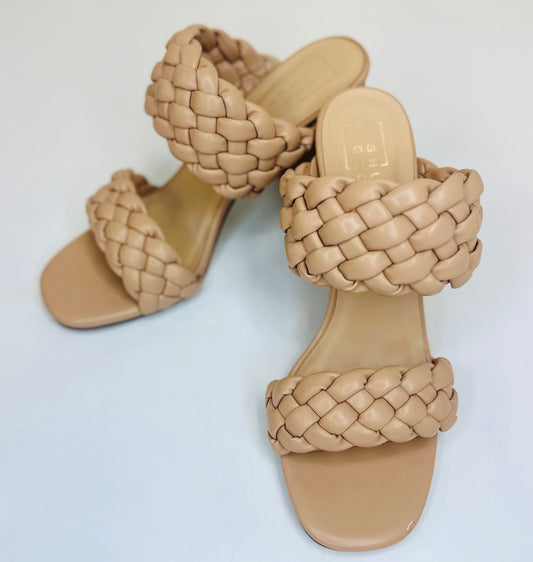 Heaven Taupe Heels