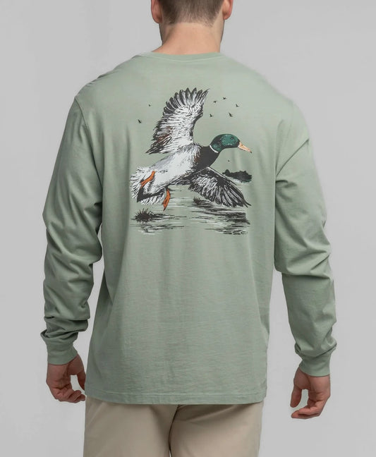 Winged Pursuit LS Tee