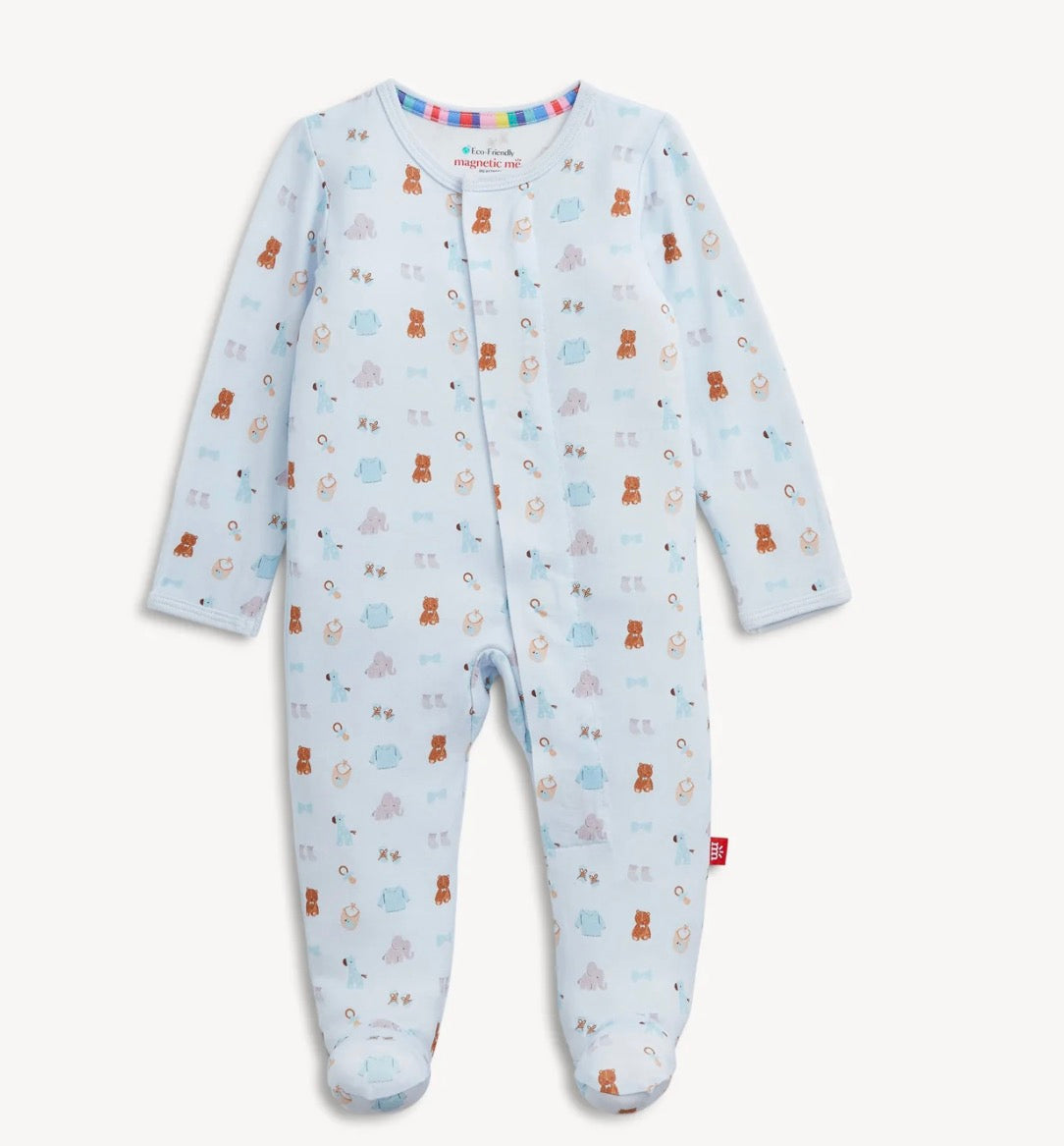 Nursery Nostalgia Footie - Blue