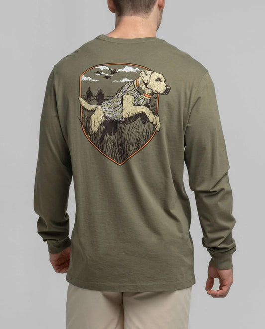 Bayou Retriever LS Tee
