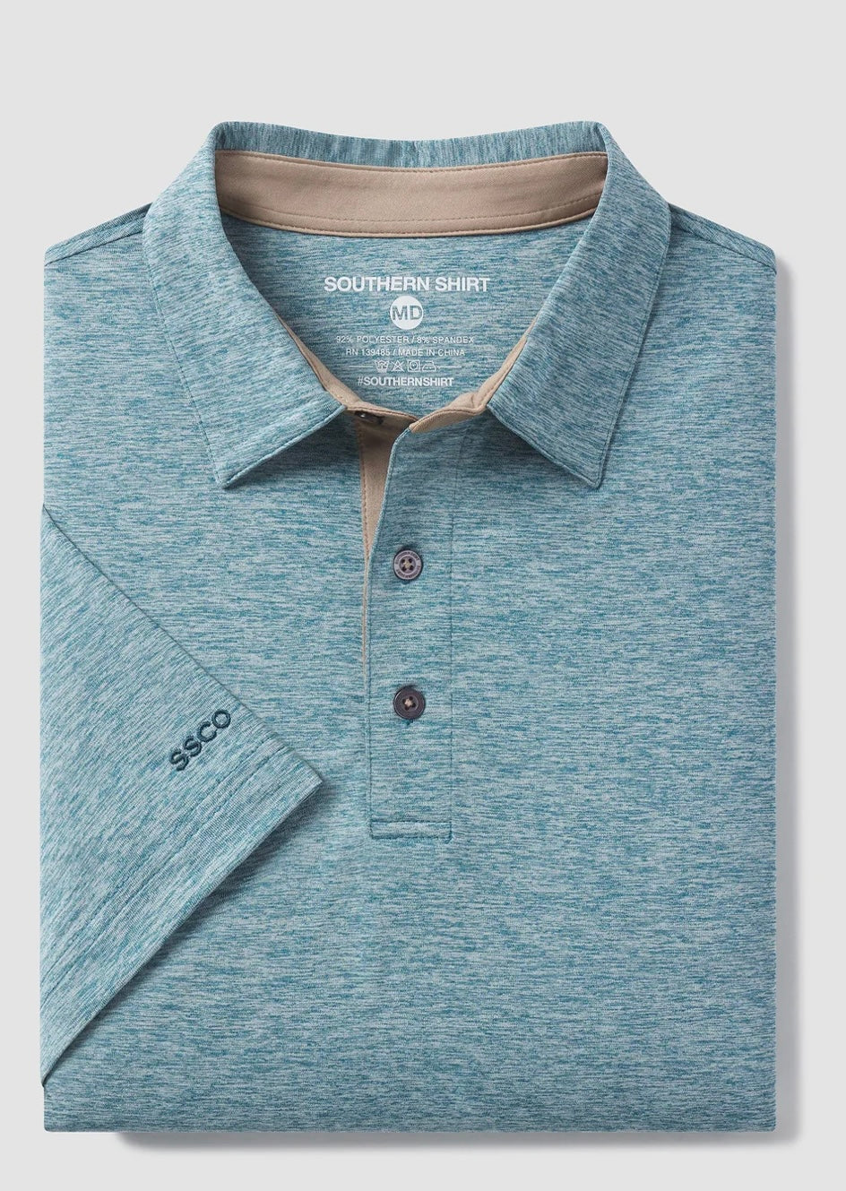 Grayton Heather Polo