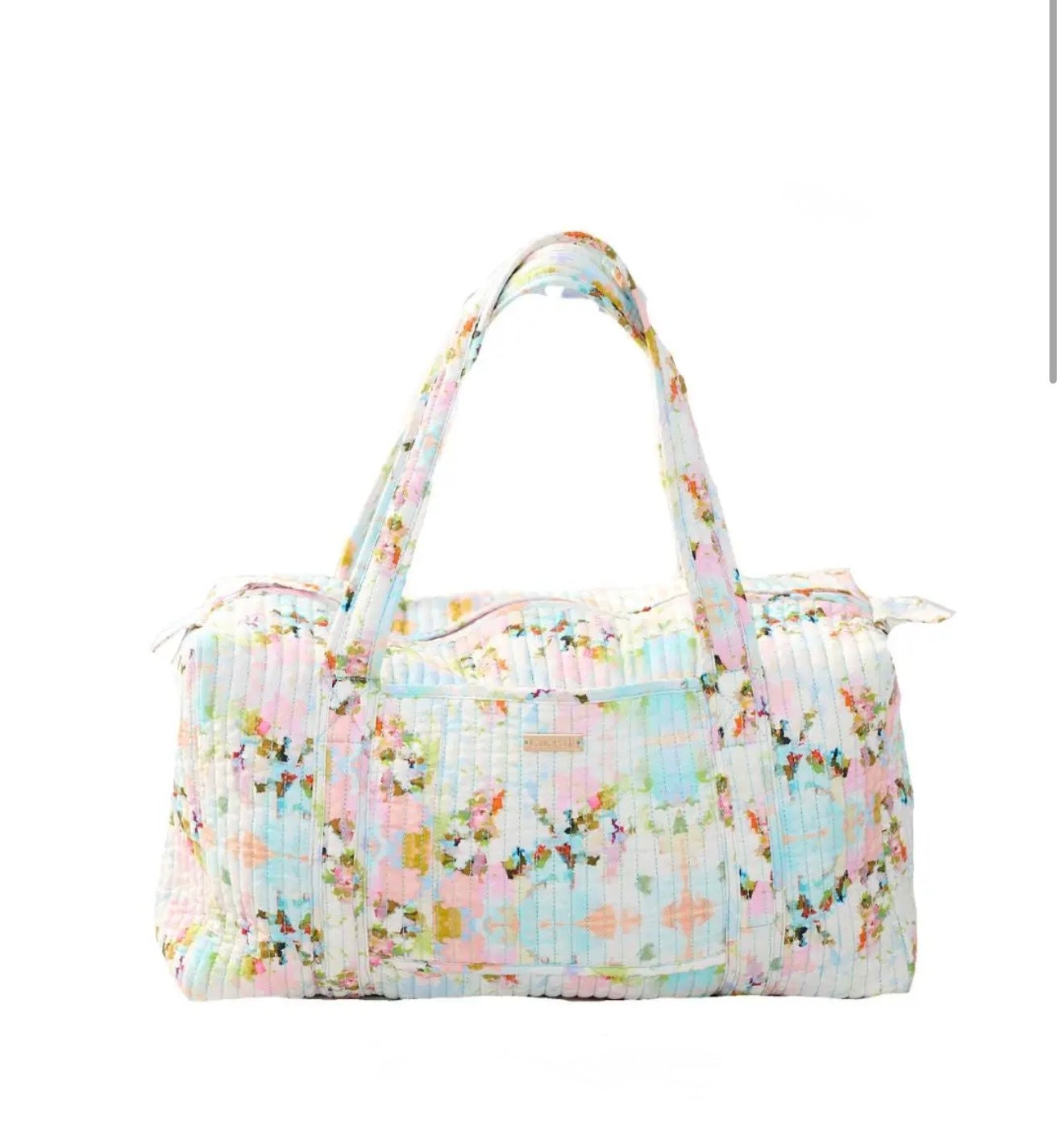Brooks Avenue Quilted Signature Duffle Bag