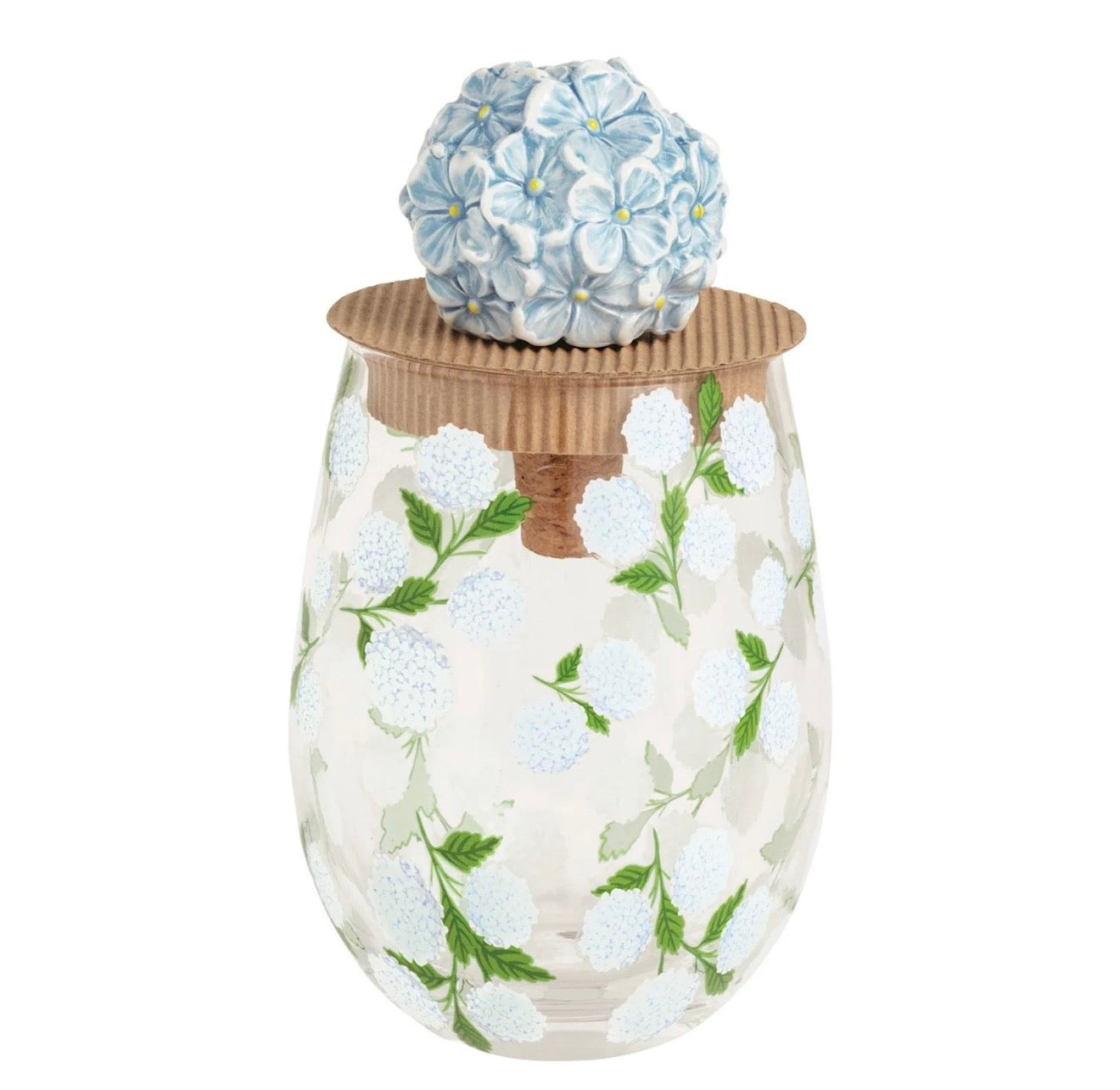 Hydrangea Stemless Glass Set