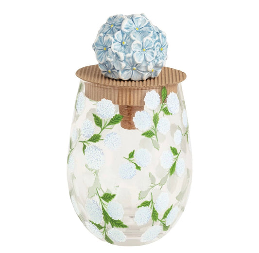 Hydrangea Stemless Glass Set