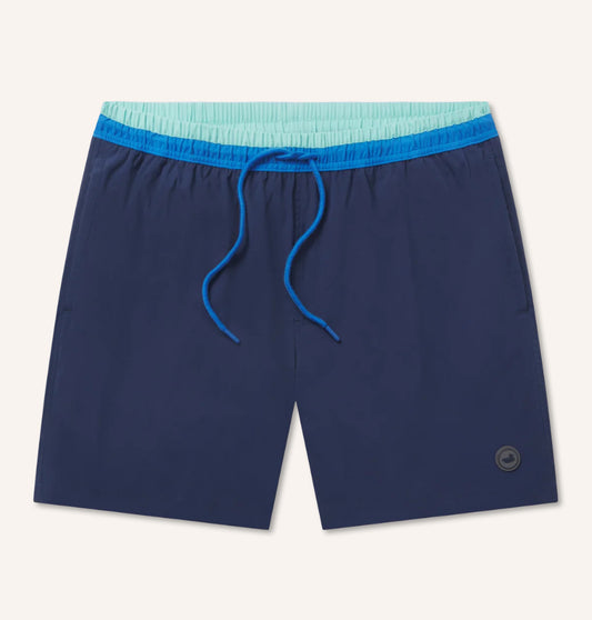 Pier Stretch Lined Trunk - Navy