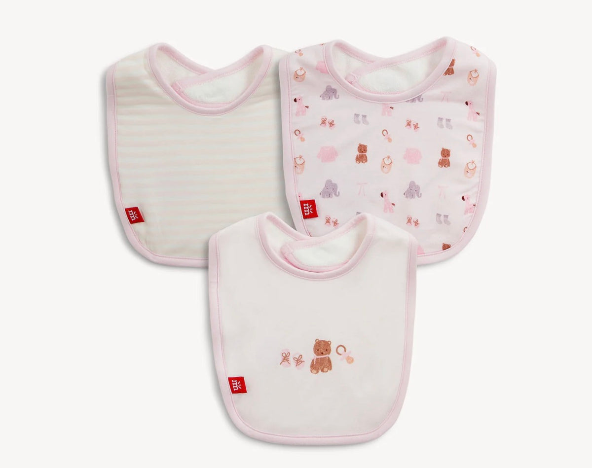 Nursery Nostalgia Bibs - Pink