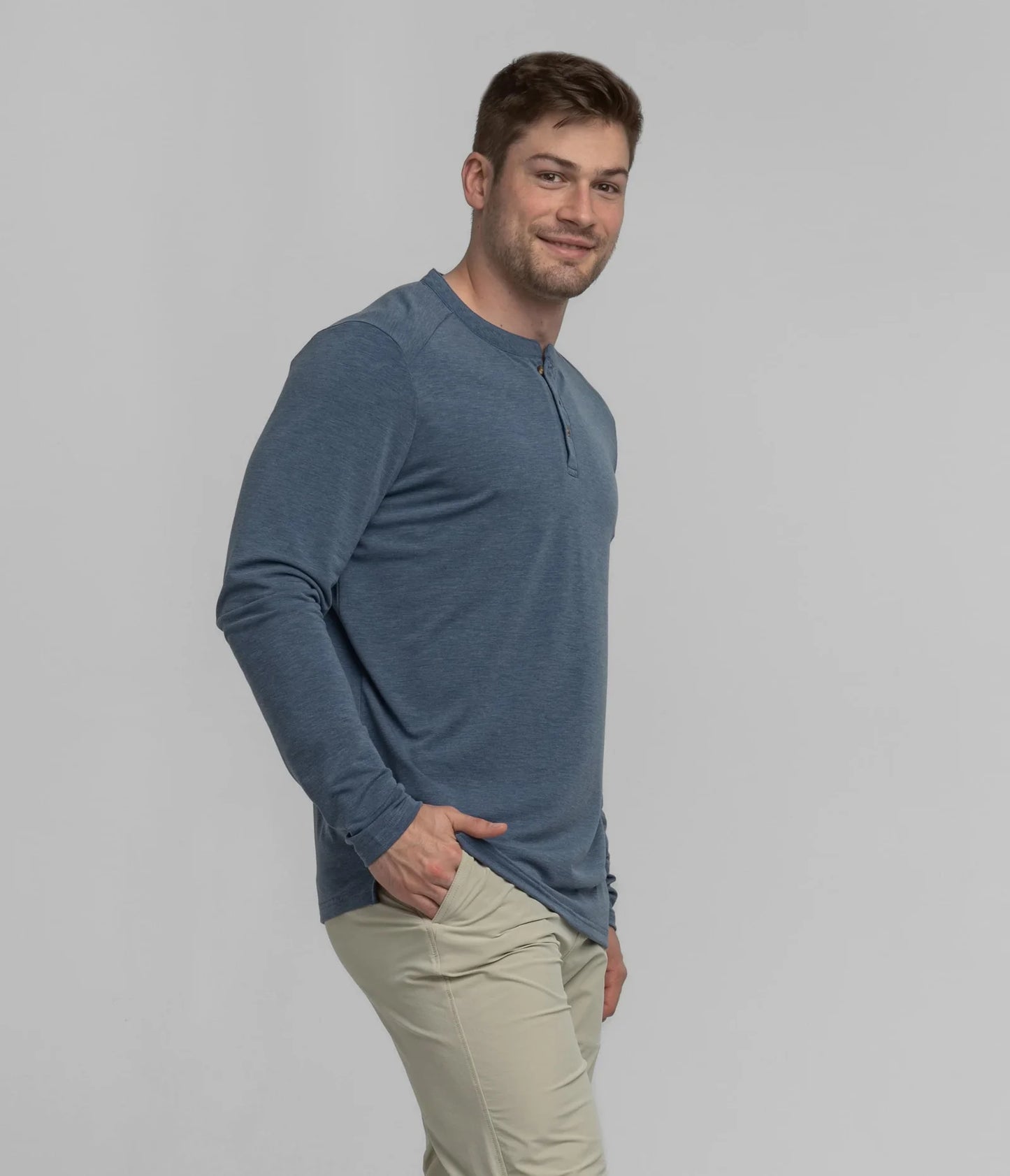 Max Comfort Henley - Windsor