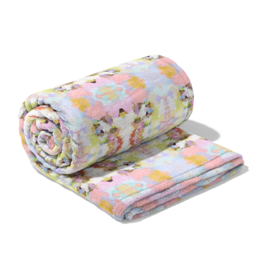 Brooks Avenue Pink Fleece Blanket