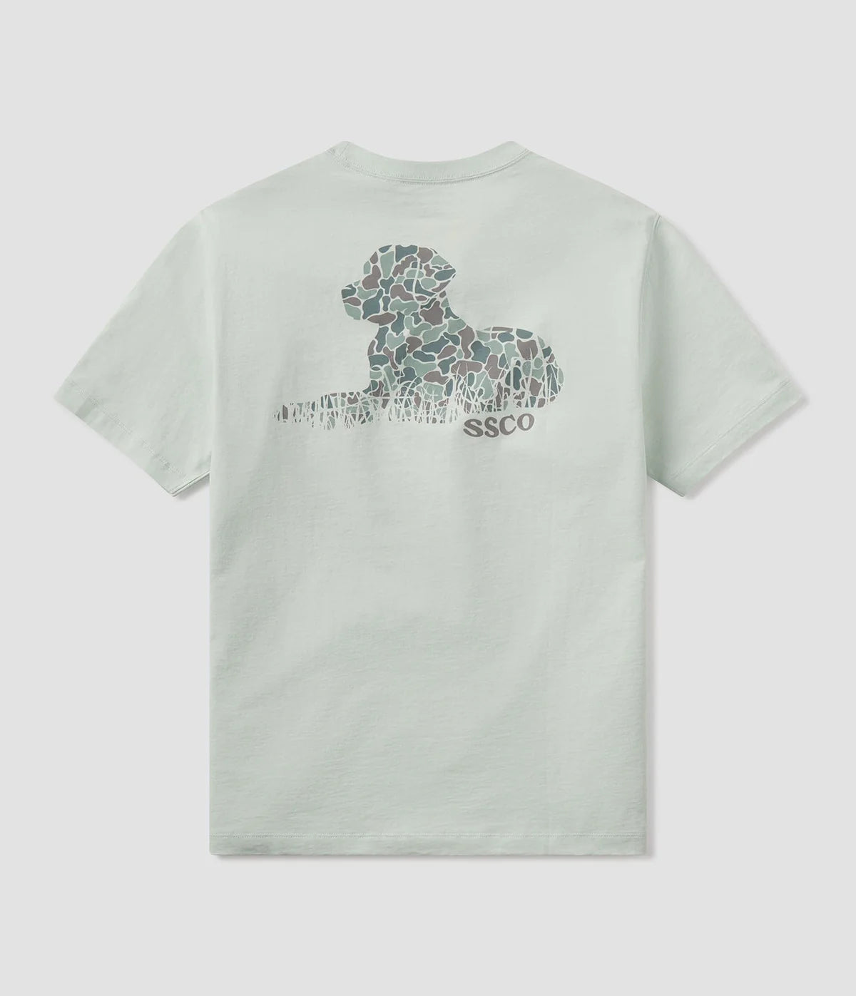 Bayou Dog Tee - Cool Mint