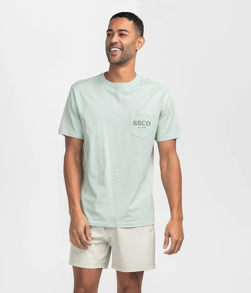Bayou Dog Tee - Cool Mint