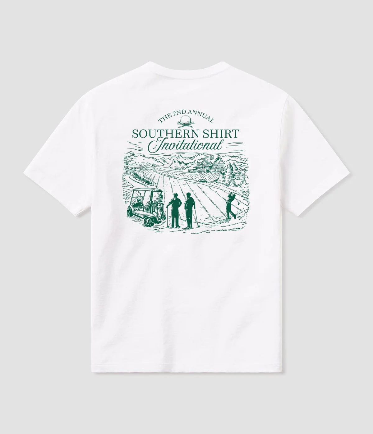 2nd Invitational Tee - Bright White