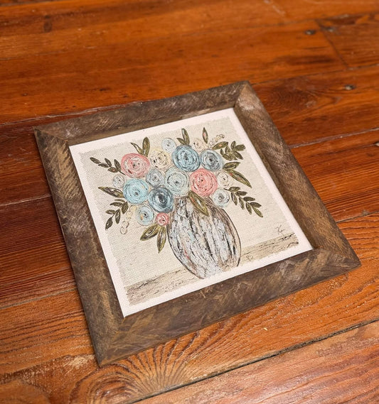 12x12 Sharons Flower Vase Painting