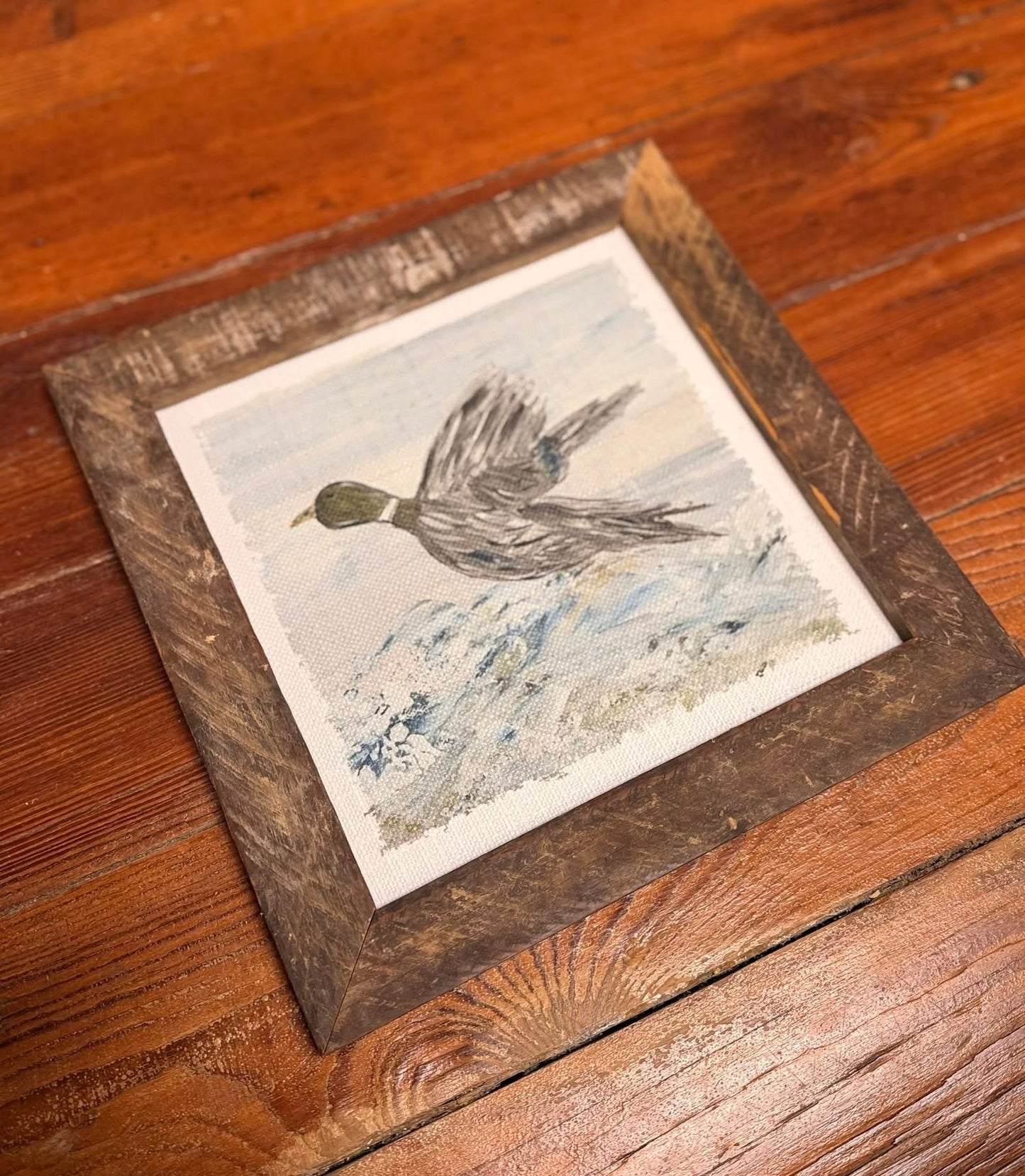 12x12 Duck Painting