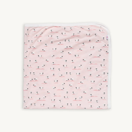 Pink BaaBaa Baby Blanket