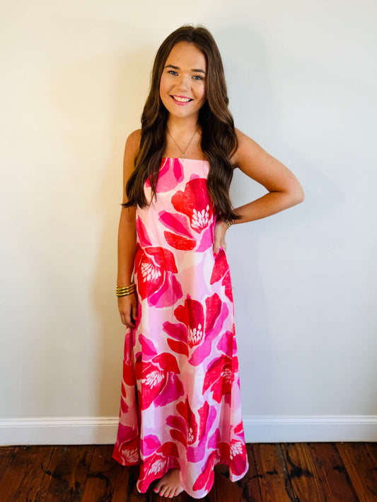 Pink Paradise Maxi Dress