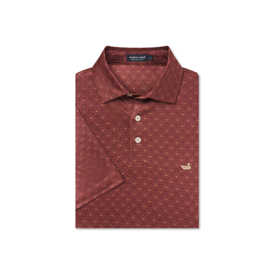 Flyline Performance Polo - Marsh Morning