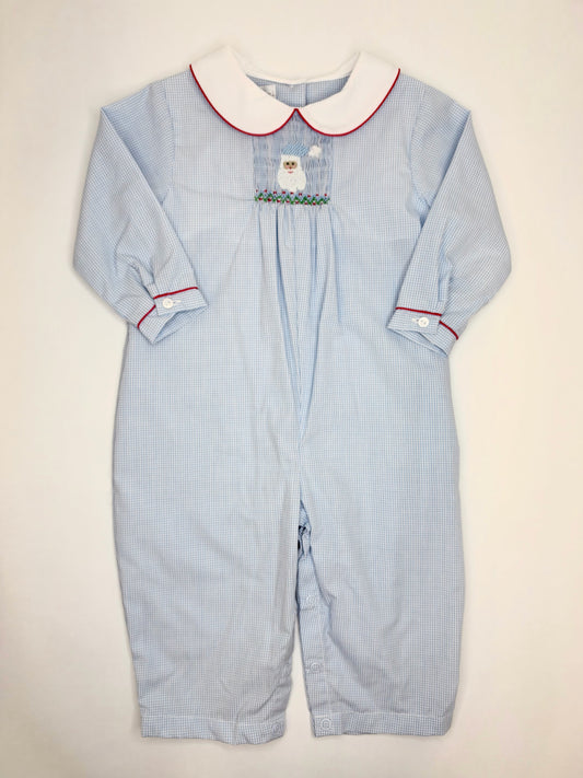 Santa Bishop Smocked Longall