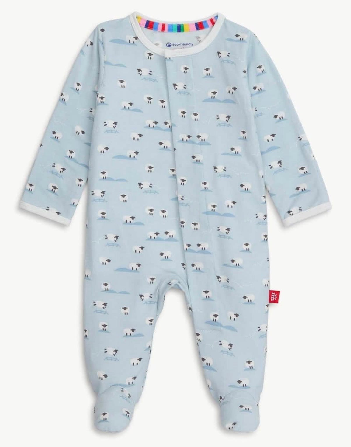 Blue BaaBaa Baby Footie