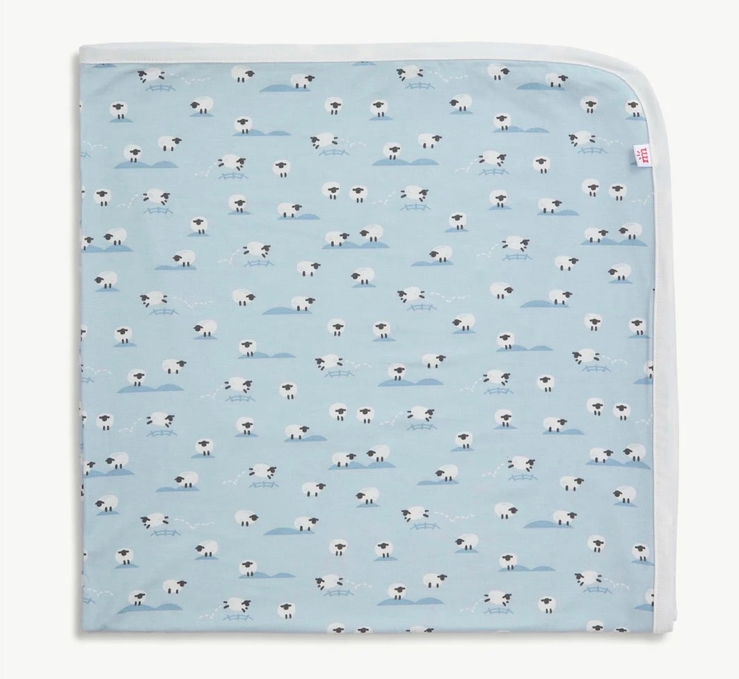 Blue BaaBaa Baby Blanket