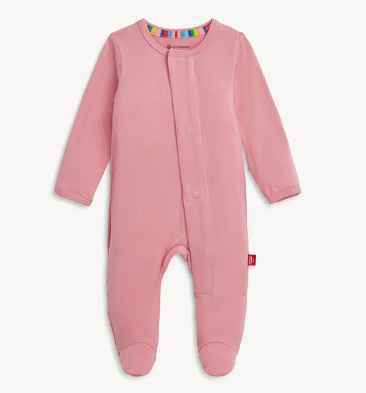 Tickled Pink Footie
