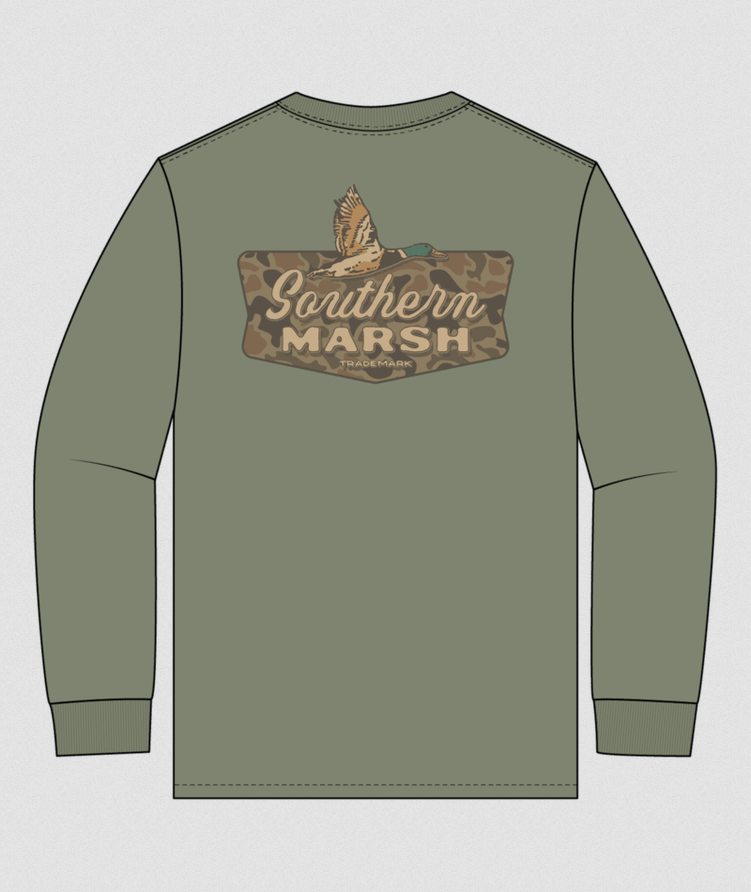 Inflight Badge LS Tee