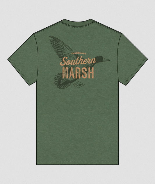 Duck Etching SS Seawash Tee
